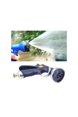 Sones 8 Fonksiyonlu Bahçe Su Tabancası Çok Fonksiyonlu Sprey Tabancası Bahçe Sprey Tabancası Sulama Tabancaları Ayarlanabilir Hortum Nozulları 8 Desenli Bahçe Su Tabancası