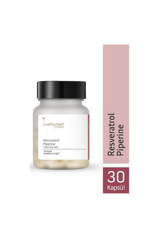 Live Yourself Resveratrol Piperine