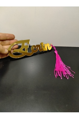 Kitap Ayracı Kişiye Özel İsim Temalı