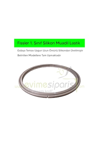 Fissler Yeni Tip Tencere Lastiği 22 CM Silikon Muadil