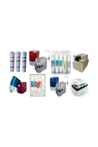 Aquafly 12" Inline 7 FİLTRE 10 AŞAMA ( MİNERAL ve ) Su