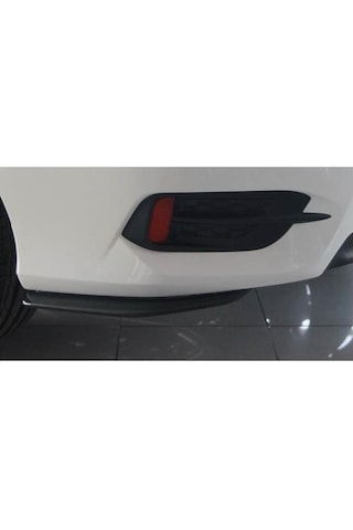 Autogp Honda Civic Fc5 Uyumlu Tampon Altı Flap Arka Siyah 2016+ 051.05