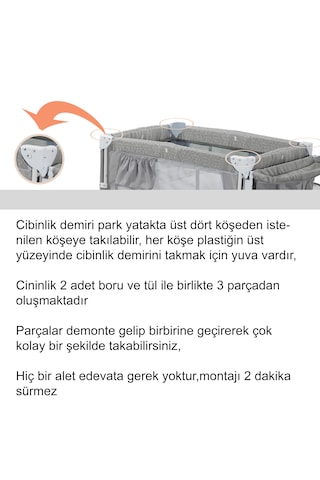Holmer Lüks Cibinlik Holmer Park Yataklar/anne Yanı İçin