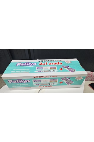 Pafilya Mop Ve Mop Havlusu 2'si Bir Arada Sapı Dahil Değildir