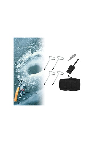 Dolıty Çapası Matkap Adaptörü 4-küçük-buz-sivrisi-kol-ile