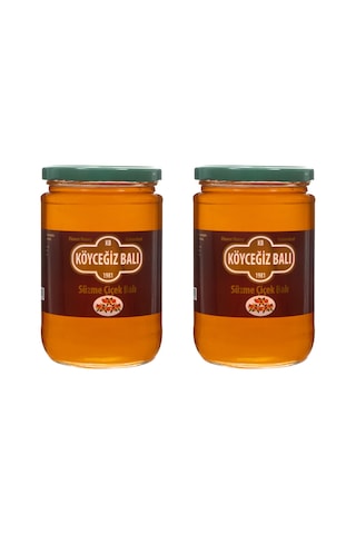 Köyceğiz Balı Çiçek Balı Cam Kavanoz 2 x 850 G