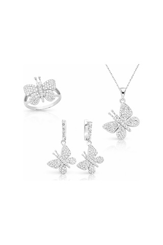 Gümüş Bayan Set - St1270091 Açık Gold