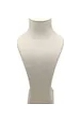 Yerli Üretim Lüx Model Sardunya Kumaş Krem Renk Boy 31 Cm Kolye Takı Sergileme Mankeni Çok Renkli