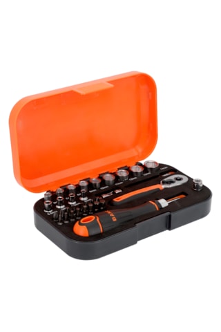 Bahco S34mc8h 1/4'' Karbüratör Lokma Takımı 34 Parça