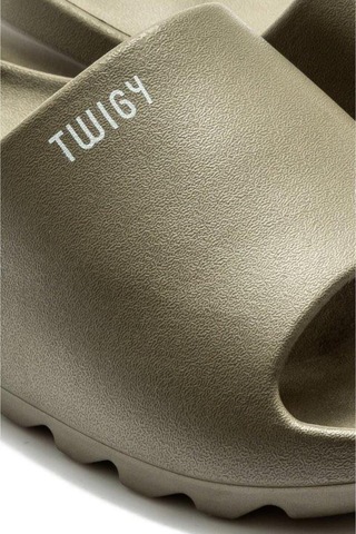 Twigy Space Erkek Terlik Haki 40/45 ZZ0596 Haki