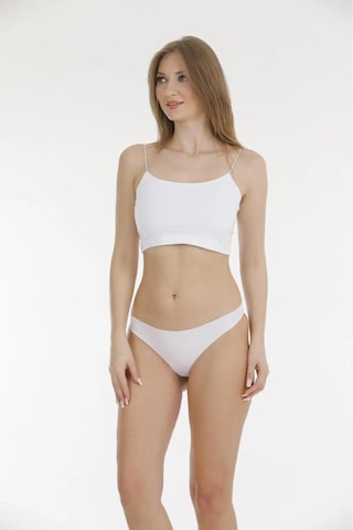 Berrak Kadın Lazer Kesim Polyester Bikini Külot 11690 - 12 Adet 001