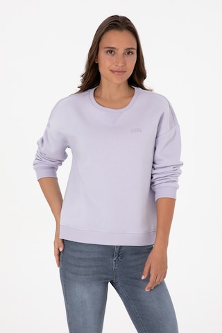 U.S. Polo Assn. Kadın Lavanta Şardonlu Bisiklet Yaka Basic Sweatshırt 50313586-VR245
