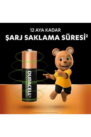 Şarj Edilebilir Aa Pil 1300 Mah Nimh, 2'li Paket