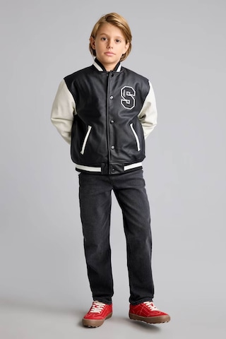Defacto Kolej Yaka Bomber Tafta Mont Erkek Çocuk G9514a826aubk27 Siyah-bk27
