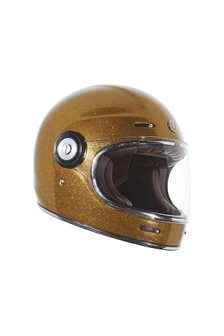 Torc T-1 Mega Flake Kapalı Motosiklet Kaskı Altın