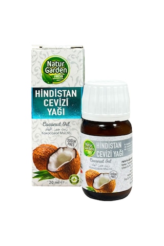 Natur Garden Hindistan Cevizi Yağı 20 ML