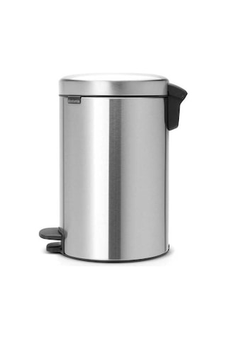 Brabantia Newıcon Matt Steel Pedallı Çöp Kutusu 12L Krom