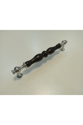 Rustik Porselen Siyah Mobilya Dolap Kulp 160 Mm
