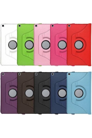Samsung Uyumlu Galaxy P610 Tab S6 Lite Döner Tablet Kılıf Kalem .