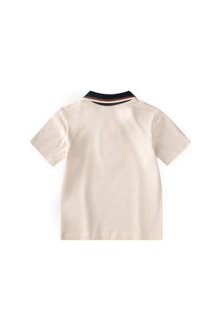 Cigit Polo Yaka T-shirt 2-10 Yaş Ekru
