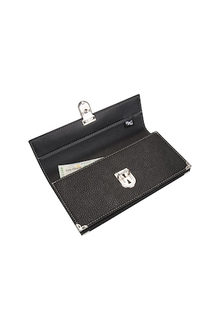 Çek Portföyü Suni Deri 13 Bölmeli Çeklik Ve Senet Çantası Siyah