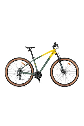 Kron Xc 150 H.disk 27.5 Jant Dağ Bisikleti Mat Yeşil-sarı-füme Yeşil - Sarı