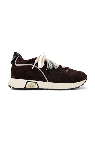 Tamer Tanca Kadın Hakiki Deri Kahverengi Süet Sneakers & Spor Ayakkabı 1192 26103 Bn Ayk Y26 Kahve Suet