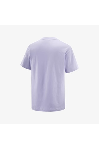 Salomon Chest Logo Relaxed Erkek Tişört Cosmic Sky Lc2686800 Mor