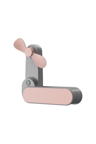 Mkjınmeı Usb El Tipi Katlanabilir Küçük Fan, Taşınabilir Sessiz Küçük Fan Xgdb0g Pembe