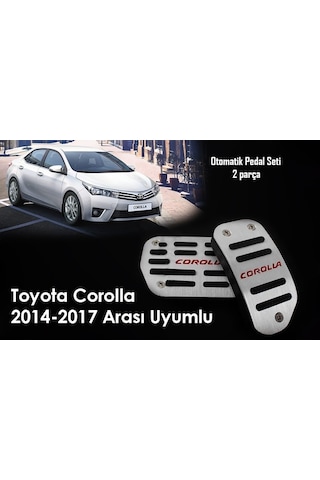 Autogp Toyota Corolla Pedal Seti Takımı Geçmeli Otomotik 2013+ Ft1545668