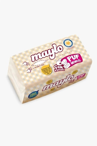 Maylo Puf Mendil 100 Yaprak 10'lu Paket Toplam 1000 Yaprak Puf