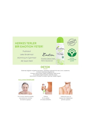 2 Adet Fresh Kadın Deodorant Sprey 150 ml