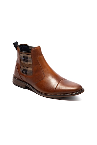 Bot Erkek 1158 001 Wk-john May Orkut Suede Cognac Kahve