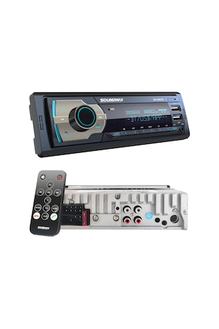Oto Teyp 4x50w Bt/2xusb/sd/fm/aux Mobil Aplikasyon Soundmax Sx-mx2h