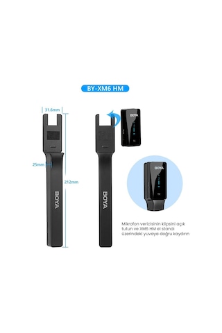 Boya BY-XM6 HM Handhold for Microphone