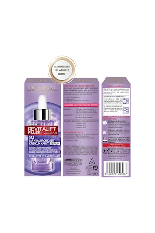 L'Oreal Paris Revitalift Filler %1.5 Saf Hyaluronik Asit Kırışıklık Karşıtı Serum 30 ML