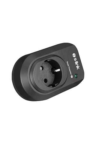 S-Link SL-06 16A 3500W 450 Joule Akım Korumalı Tekli Priz