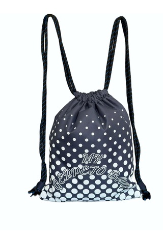 Suya Dayanıklı Kaliteli İmperteks Kumaş İpli Sırt Çantası Lacivrt Lacivert