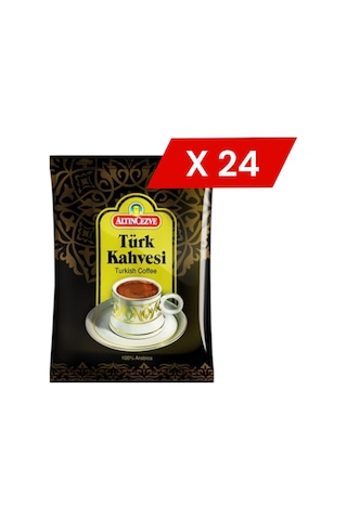 Altıncezve Türk Kahvesi 100 G X 24 Adet Öğütülmüş
