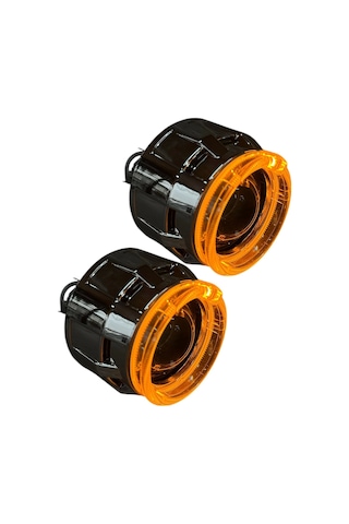 2.5 İnç Bi Xenon Mercek + C3 Model Turuncu Kapak