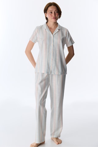 Penti Renkli Mixed Çizgili Gömlek Pantolon Pijama Takımı