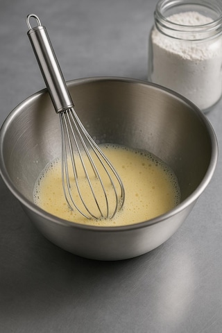 Çelik Küçük Yumurta Çırpıcı 14 Cm Çok Renkli