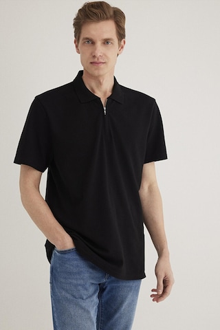 Mavi M0612525-900 Erkek Half Zıp Polo Siyah