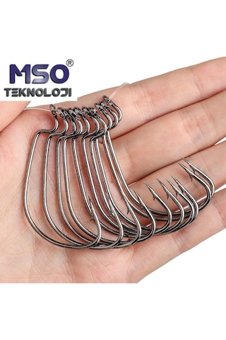 MSO Yüksek Karbonlu Olta Balık Sahte Silikon Yem İğne