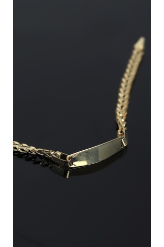 Çelikoğlu Kuyumculuk 14 Ayar Altın Bebek Çocuk Bilekliği 2,53 Gr Açık Sarı