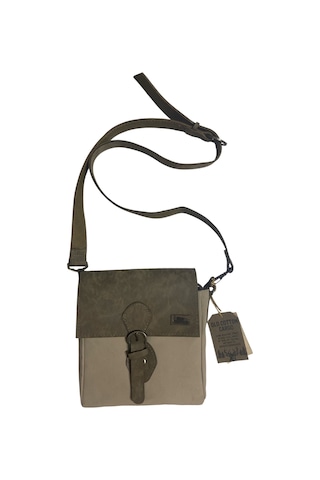 Old Cotton Cargo Kaliteli Su Geçirmez Unisex Küçük Kanvas Günlük Postacı Çantası 20 Cm X 20 Cm Bej
