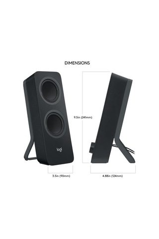 Logitech Z207 Bluetooth Speakers Siyah