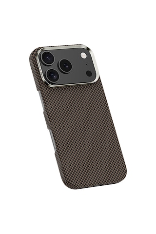 Apple Uyumlu iPhone 17 Pro Kılıf M-safe Özellikli Benks Yeni Seri Armortint Armorair Kevlar Kapak Gold