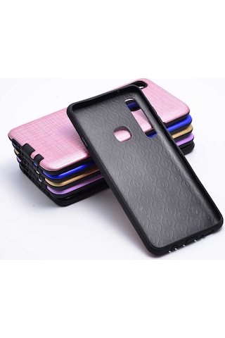 Samsung Uyumlu Galaxy A9 2018 Kılıf Zore New Youyou Silikon Kapak-Siyah