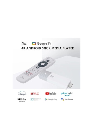 Next 4K TV Stick Android Tv Medya Oynatıcı